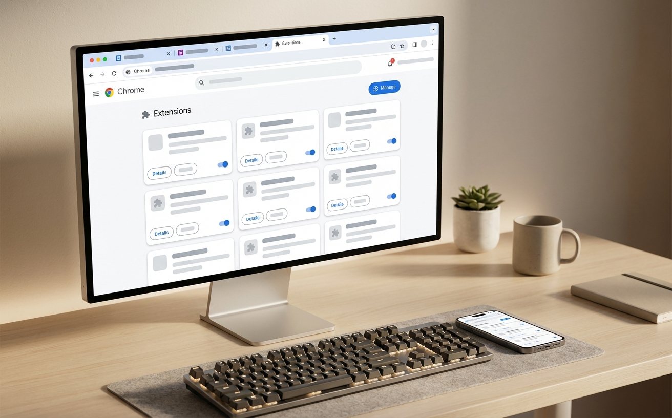 谷歌浏览器应用商店扩展程序生态展示